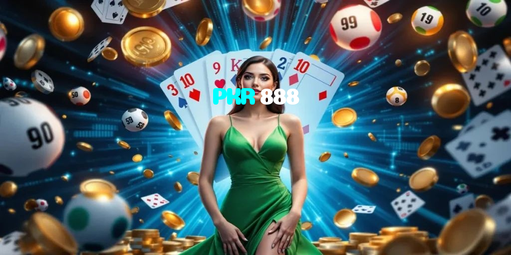 PKR 888 casino presented on mobile device in Pakistan with slots and live games